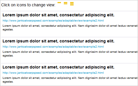 Adaptable view - how do they do it?