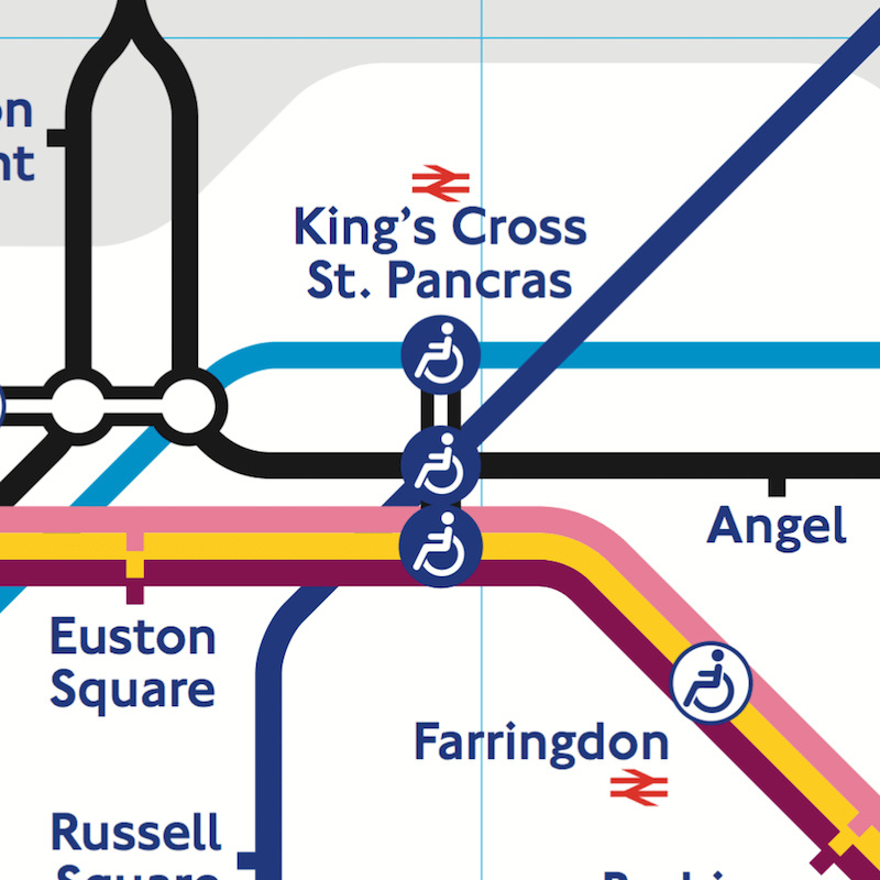 Transportation map design