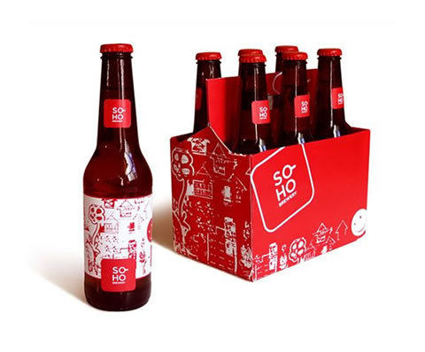 Soho Brewery Packaging