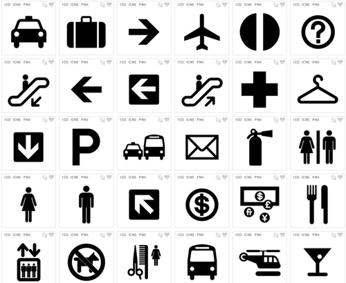 Free Icon Sets - DOT Pictograms