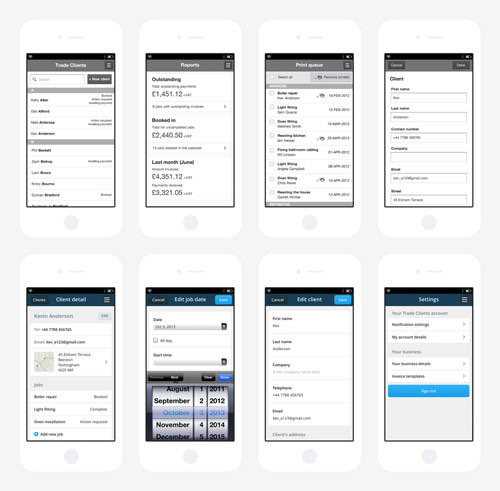 Erskine Design's ETrade Clients Prototype