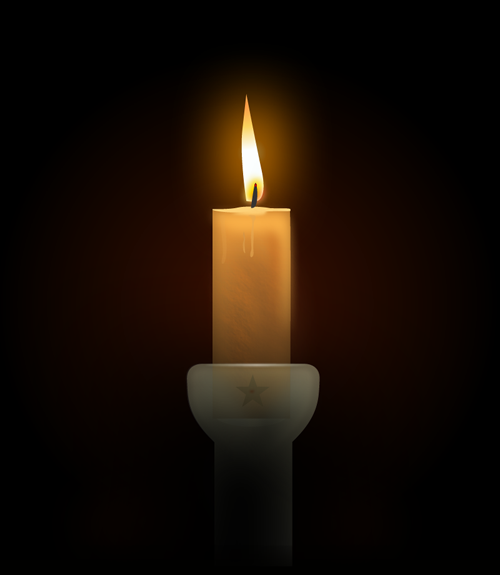 Candle illustration