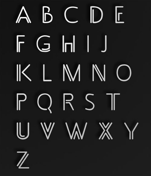 Free Font Adec