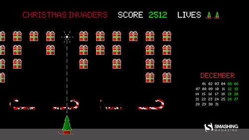 Christmas Invaders