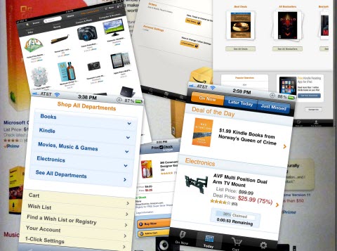 Amazon's visual design is easily recognizable 