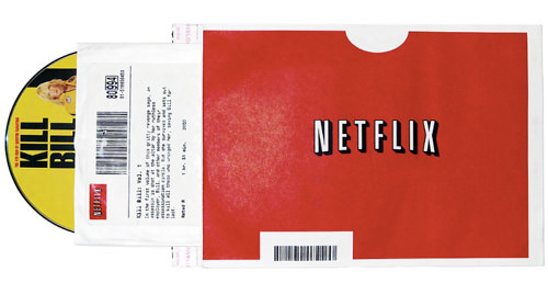 Hey Bob, where did you rent that DVD from? Netflix’s packaging increased the visibility of the product.