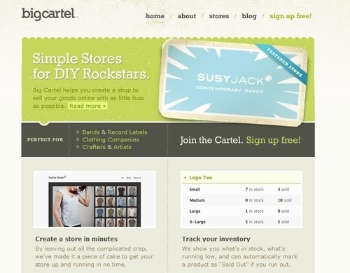 Retro and Vintage Designs - Big Cartel Â» Bringing the Art to the Cart
