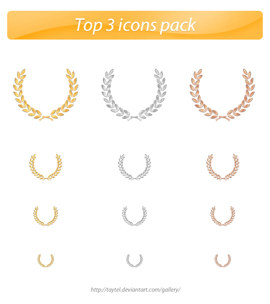 Top 3 icons pack