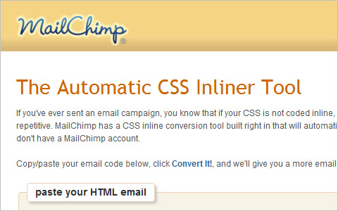 CSS Inliner Tool