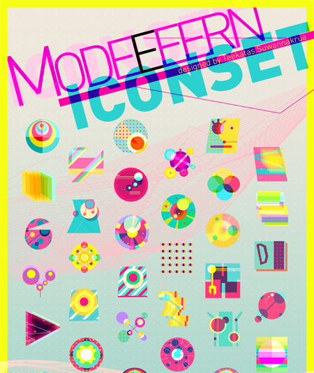 Free Icon Sets - MODEEEERN Icon Set