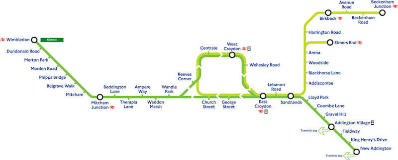 Transportation map design