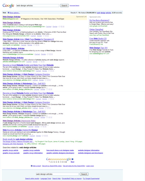 Search Results Design: Best Practices and Design Patterns