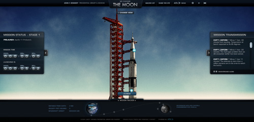 We Choose The Moon in Background Video Showcase