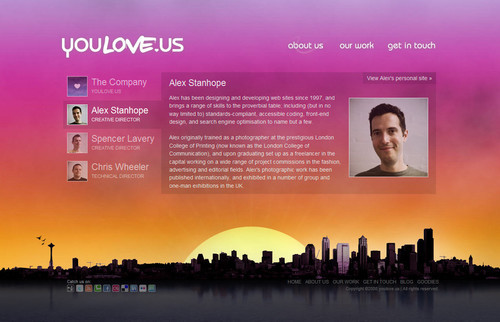 Showcase of Unusual Layouts - youlove.us
