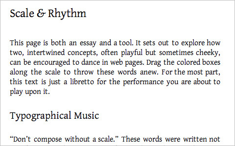 Useful Typography Resources - Typograph: Scale and Rhythm