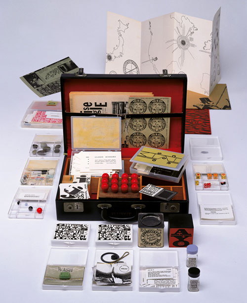 Fluxkit, 1969, various Fluxus artists.