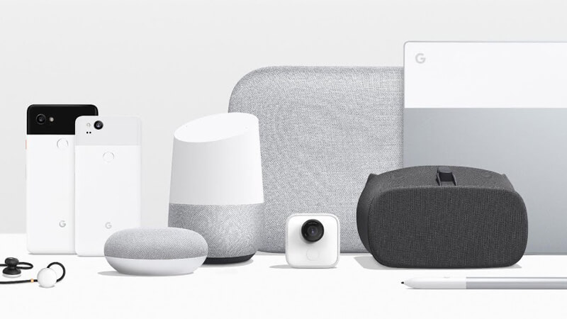 Google's diverse hardware product line up encompasses everything from virtual reality to mobile experiences.