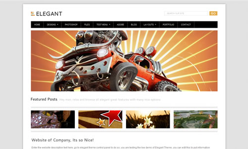 Elegant Free WP Theme