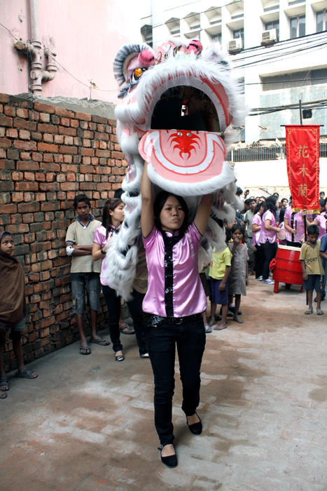 Wayfinding and Typographic Signs - dragon-dance