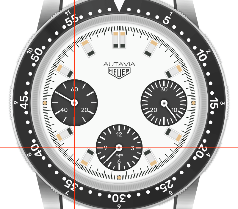 Chronograph watch face sale