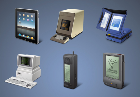 Free Icon Sets - Guifx : Touchscreens That Changed the World