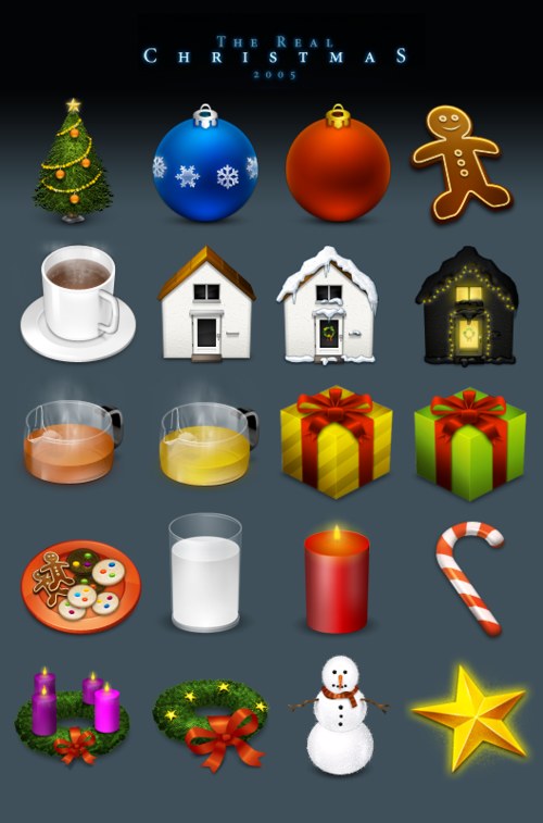 Free High Quality Icon Sets - The Real Christmas ë05 Reloaded