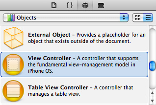 View Controller Object