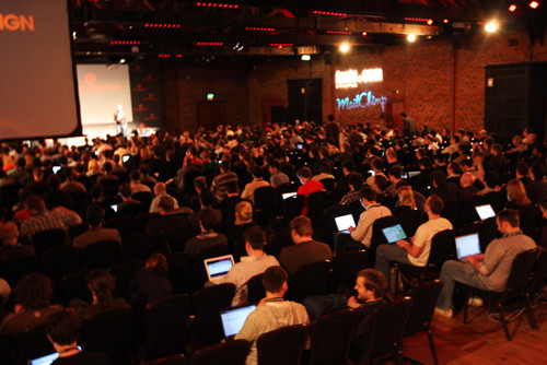 The Future of Web Design Conference Auditorium