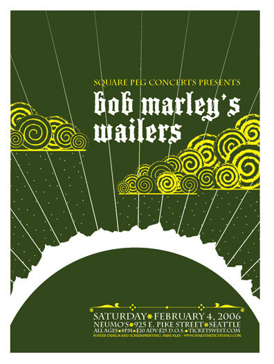 Bob Marley's Wailers by Mike Klay