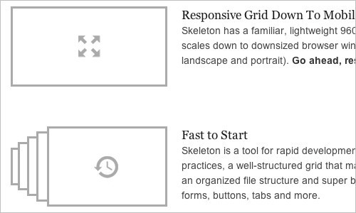 Skeleton: Beautiful Boilerplate for Responsive, Mobile-Friendly Development