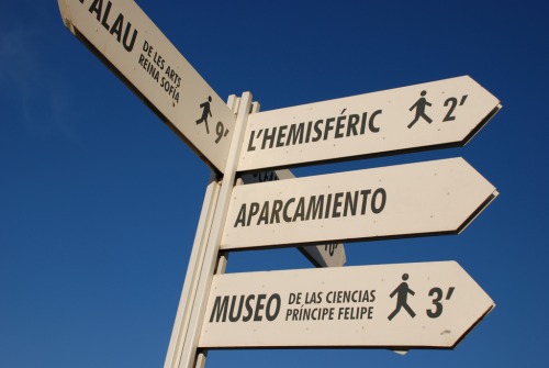 Wayfinding and Typographic Signs - direction-signs