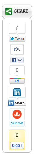 Slick Social Share Buttons