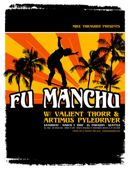 Fu Manchu by Mike Klay