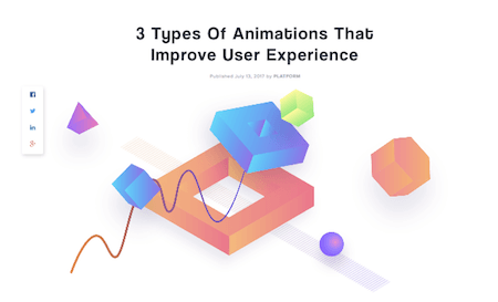 3 Types Of Animations That Improve The User Experience