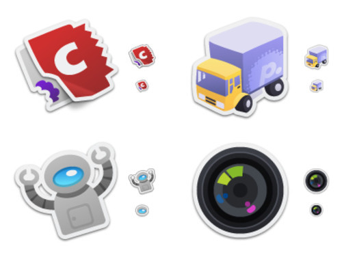 Freebies Icons - Iconfactory : Freeware : Sticker Pack 2