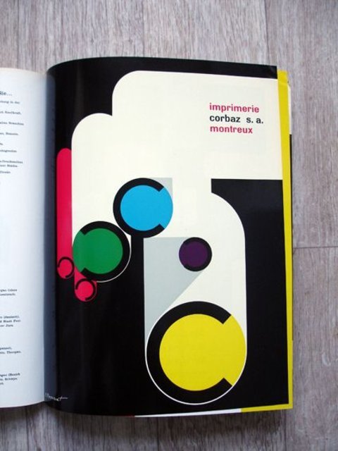 Swiss Graphic Design - Publicite 11 1964