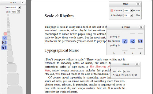 Typograph Scale & Rhythm