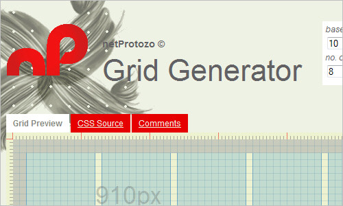 Grid Generator - build your own custom css grid