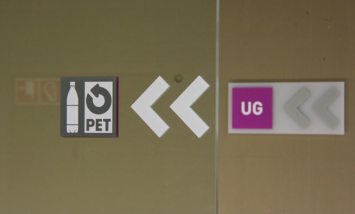 Wayfinding and Typographic Signs - three-signs-in-a-rowl