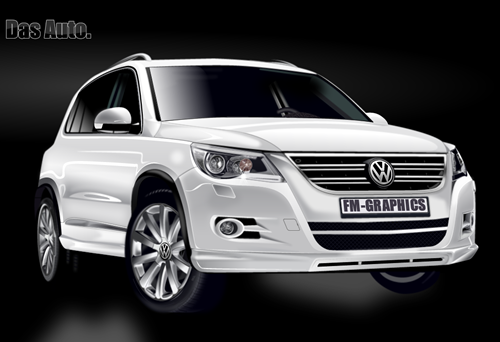 VW Tiguan illustration