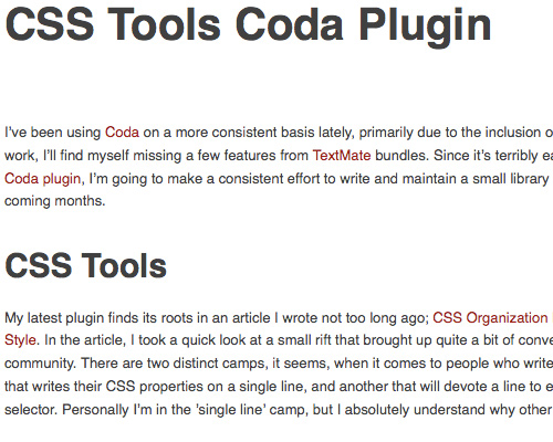 CSS Tools