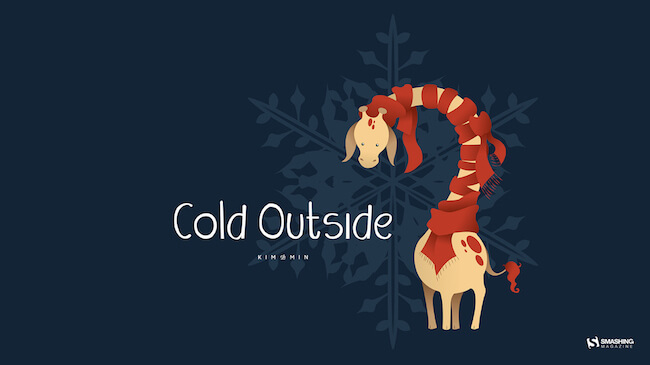 Christmas Wallpaper — Cold Outside