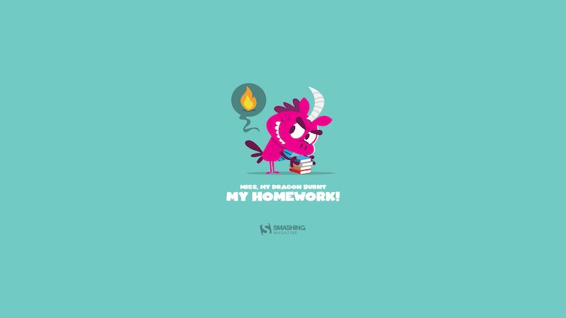 My Dragon Burnt My Homework!