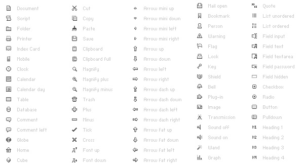 Mini Icons