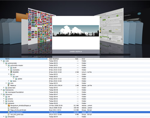 Folder structure