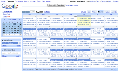 Google Calendar