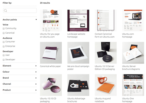 Ubuntu Design Examples
