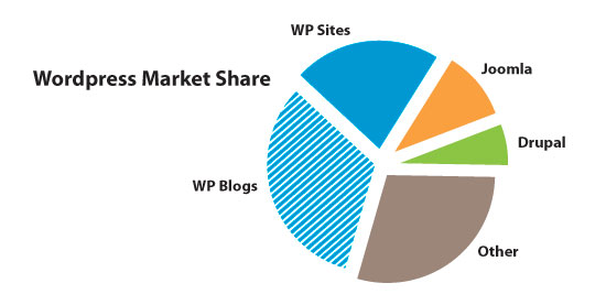 WordPress market share