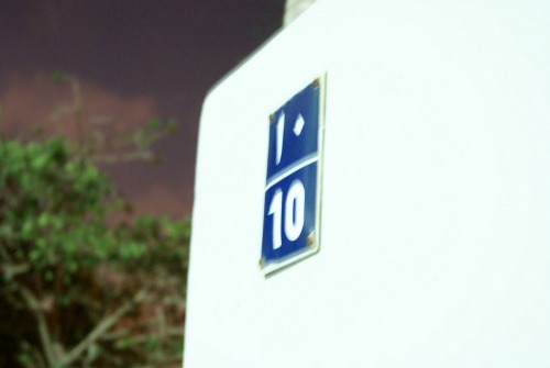 Wayfinding and Typographic Signs - building-number