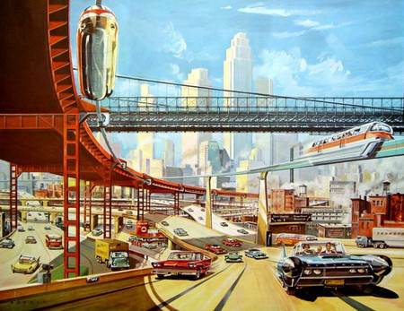 Vintage and Retro - Traffic of the Future